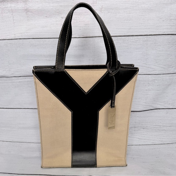 Saint Laurent Handbags - Saint Laurent Vintage Y tote bag